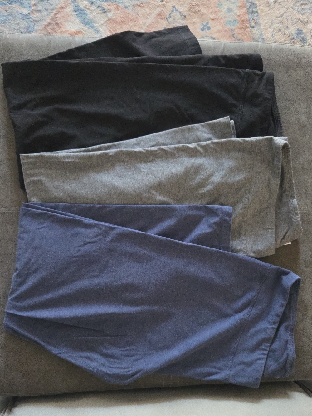 Basic Leggings Pack - Black, Gray, Navy